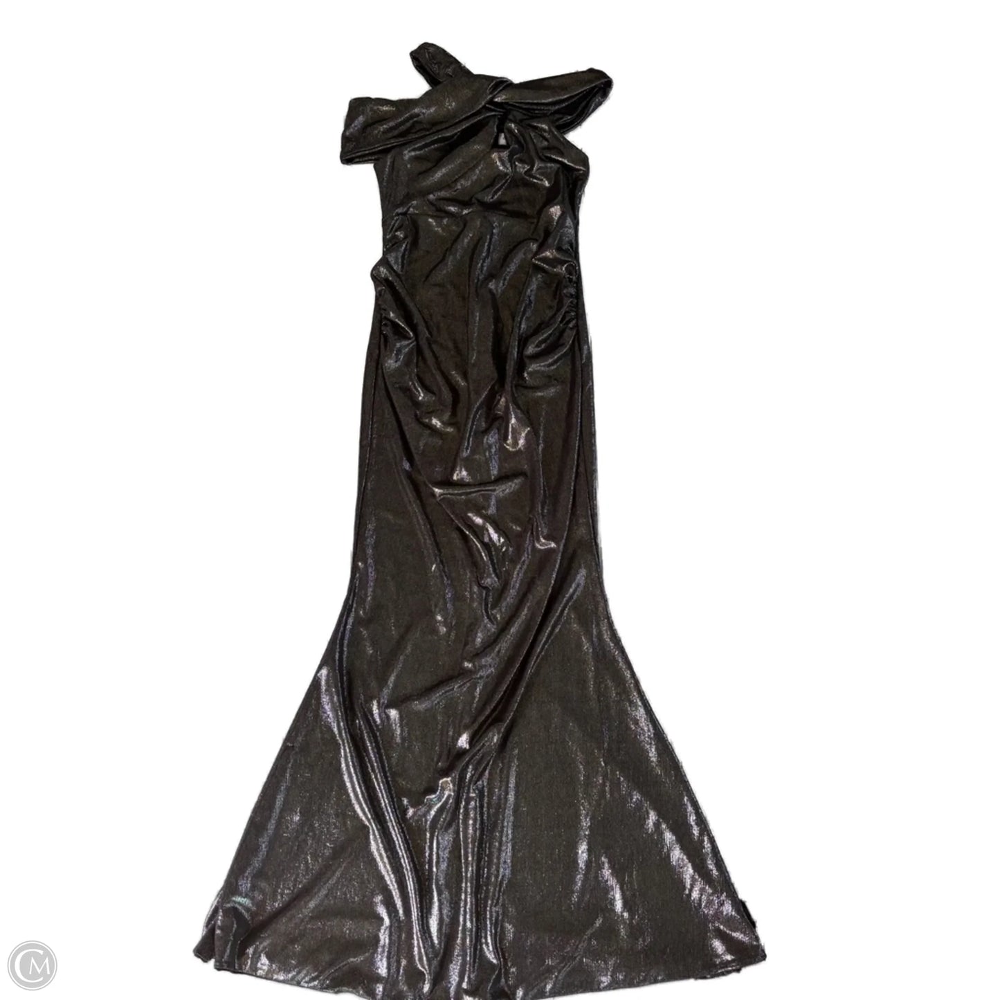 Dress Party Long By Club L London In Silver, Size: S