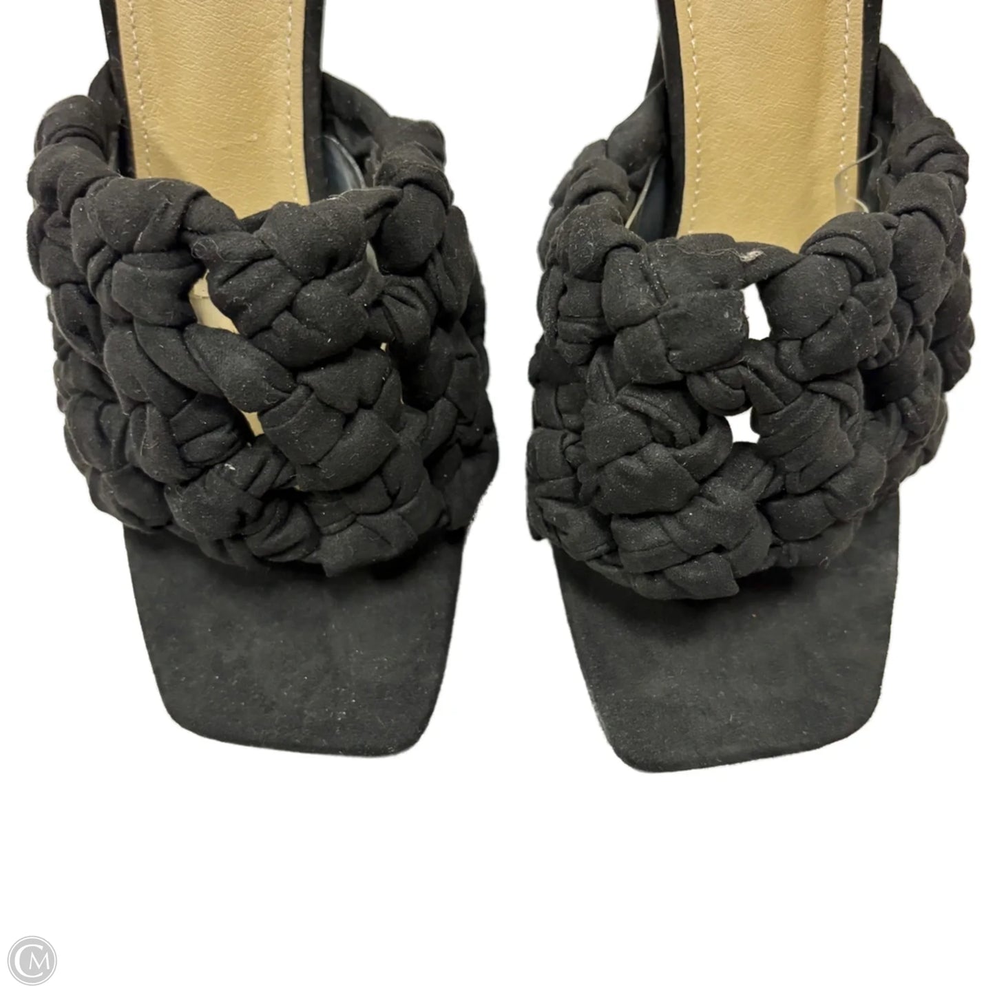 Sandals Heels Stiletto By Ego In Black, Size: 9