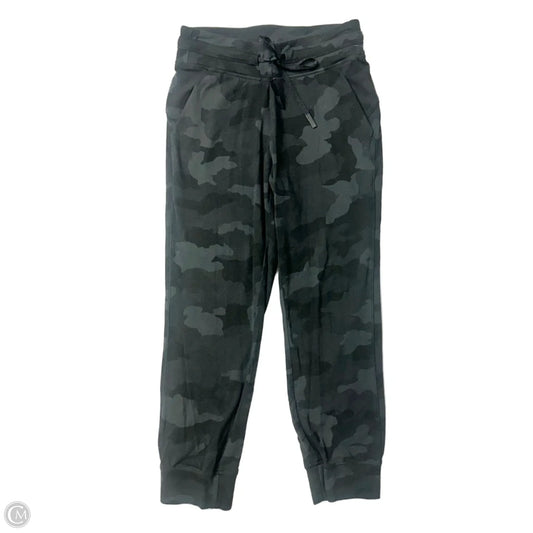 Athletic Pants By Lululemon In Camouflage Print, Size: Xs