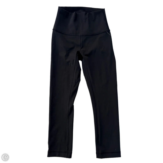 Athletic Leggings Capris By Lululemon In Black, Size: Xs