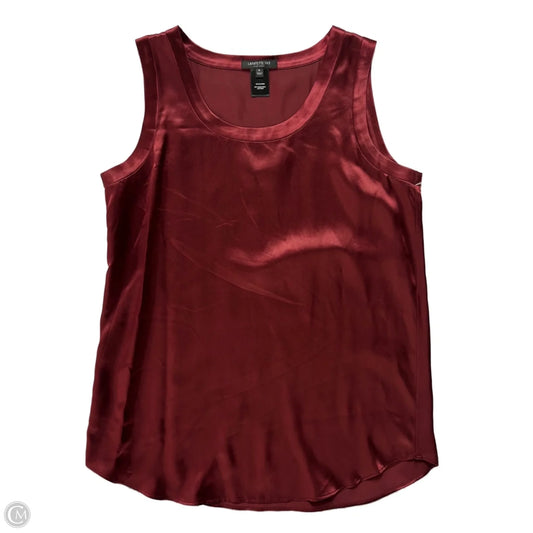 Blouse Designer By Lafayette 148 In Maroon, Size: S