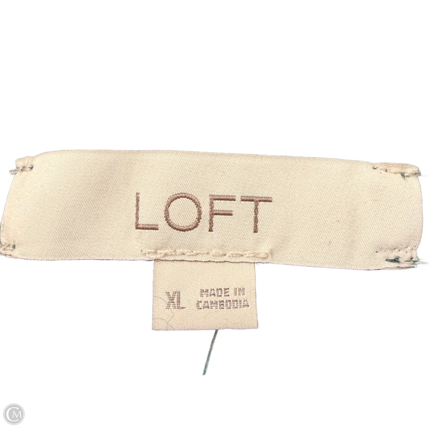 Sweater By Loft In Green, Size: Xl