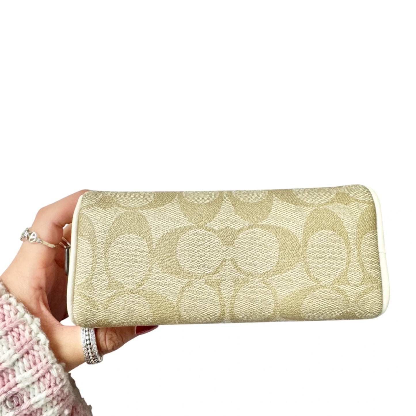 Makeup Bag Designer By Coach, Size: Small