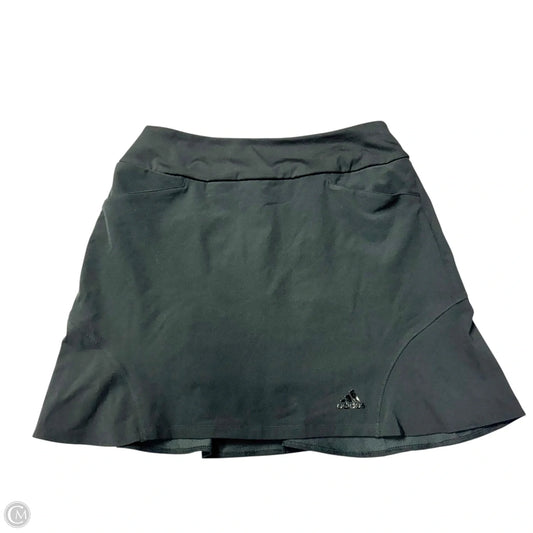 Athletic Skort By Adidas In Black, Size: S