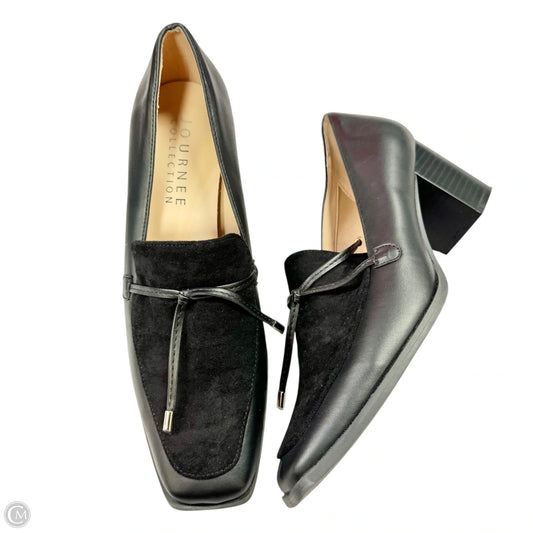 Shoes Heels Block By Journee In Black, Size: 9