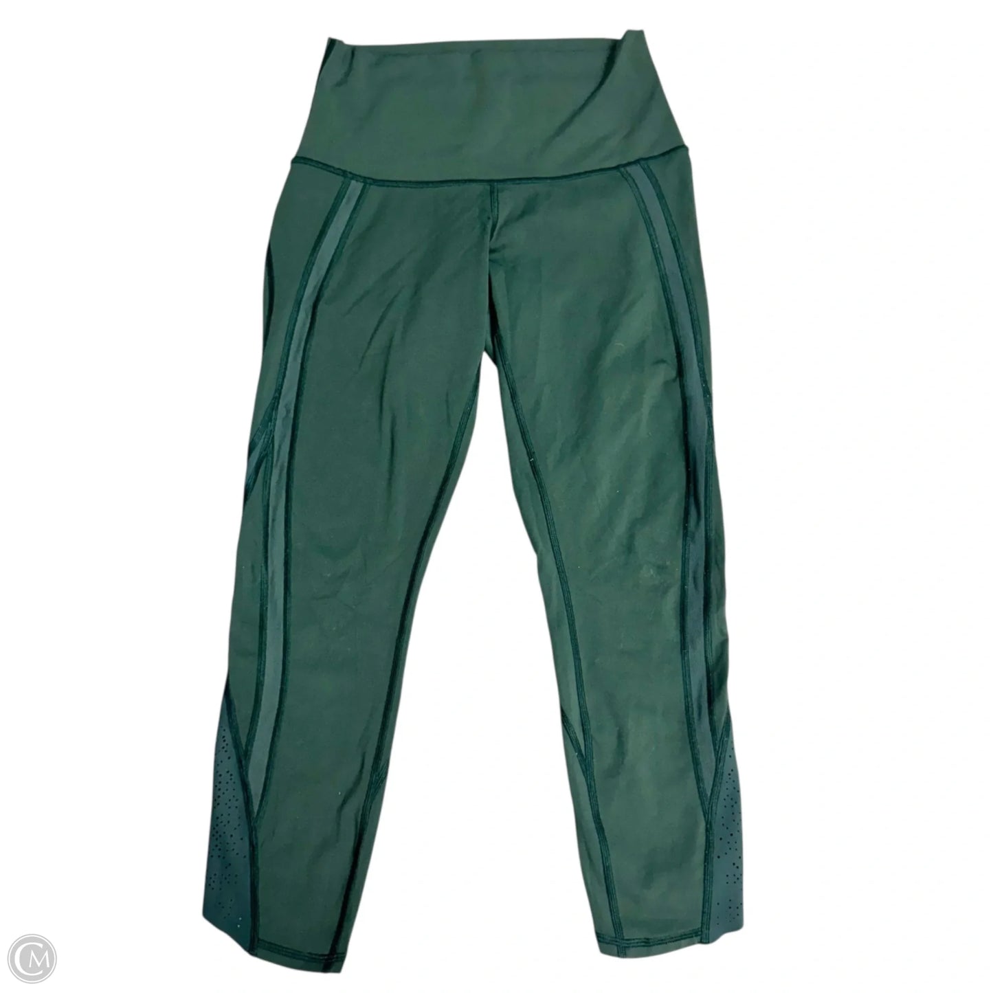 Athletic Leggings By Lululemon In Green, Size: S
