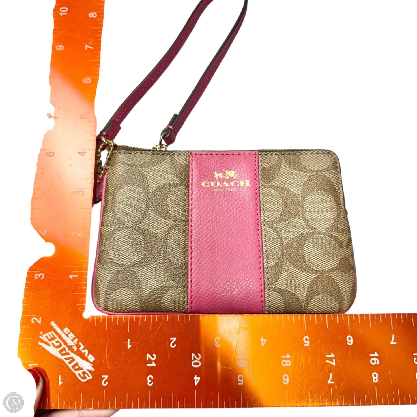 Wristlet Designer By Coach, Size: Small