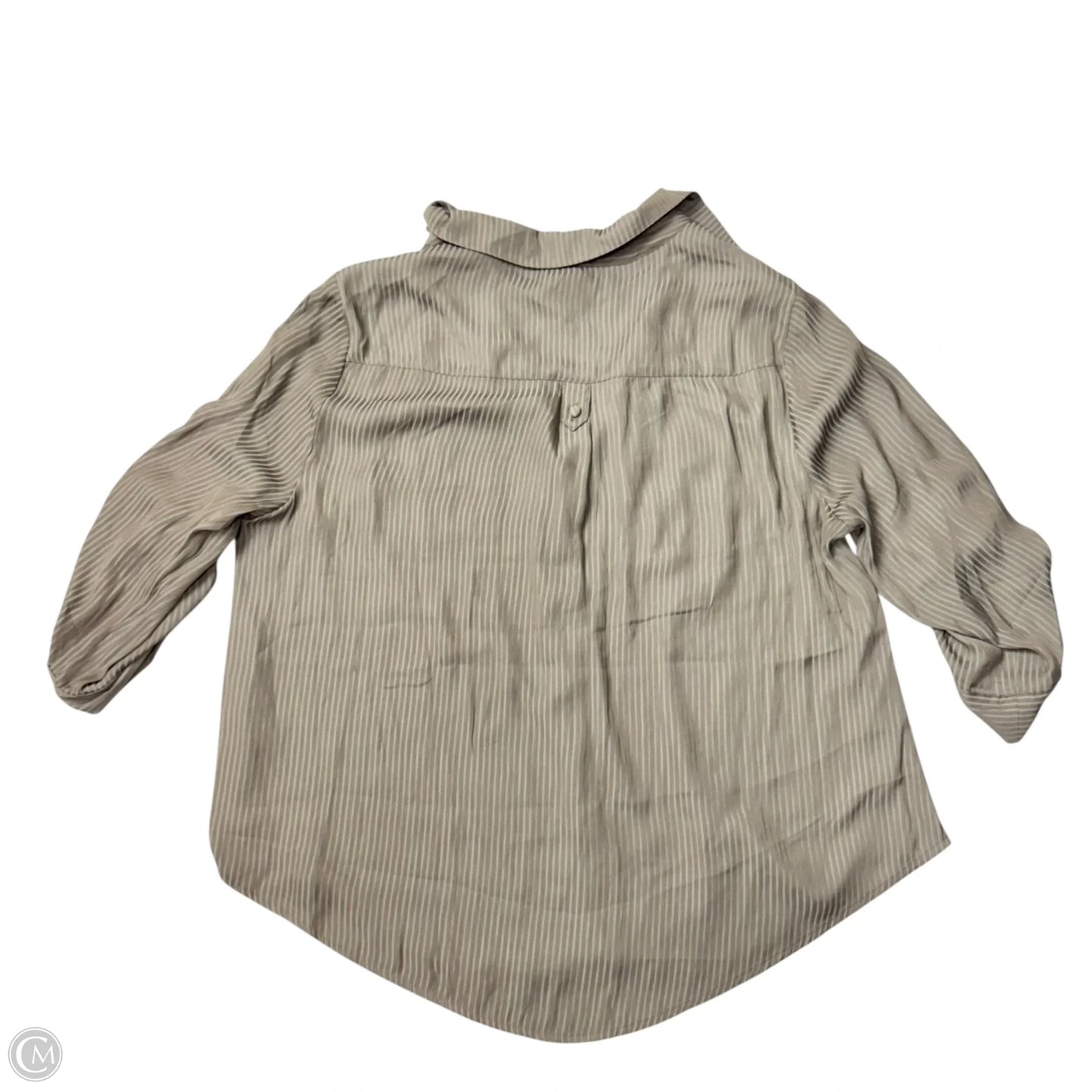 Top 3/4 Sleeve By Torrid In Striped Pattern, Size: 1x