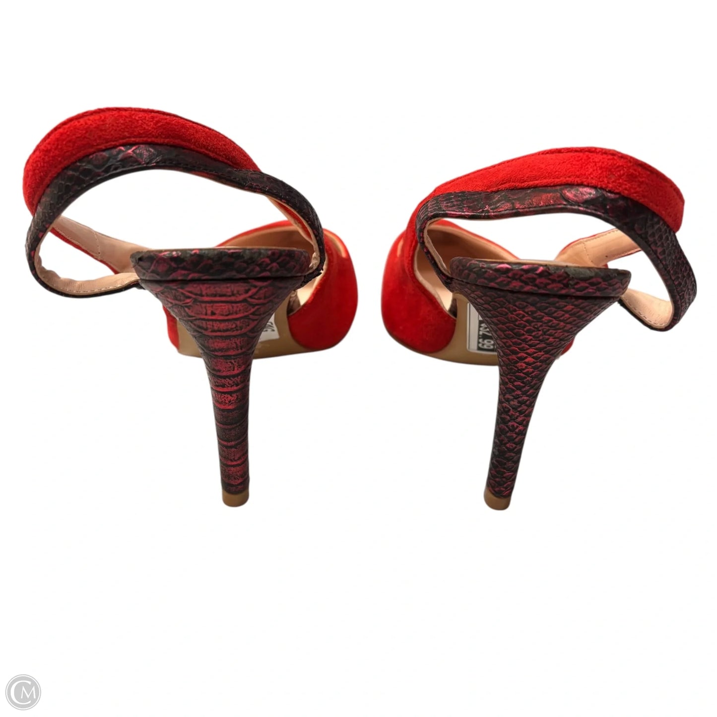 Shoes Heels Stiletto By Krown Kouture In Red, Size: 8