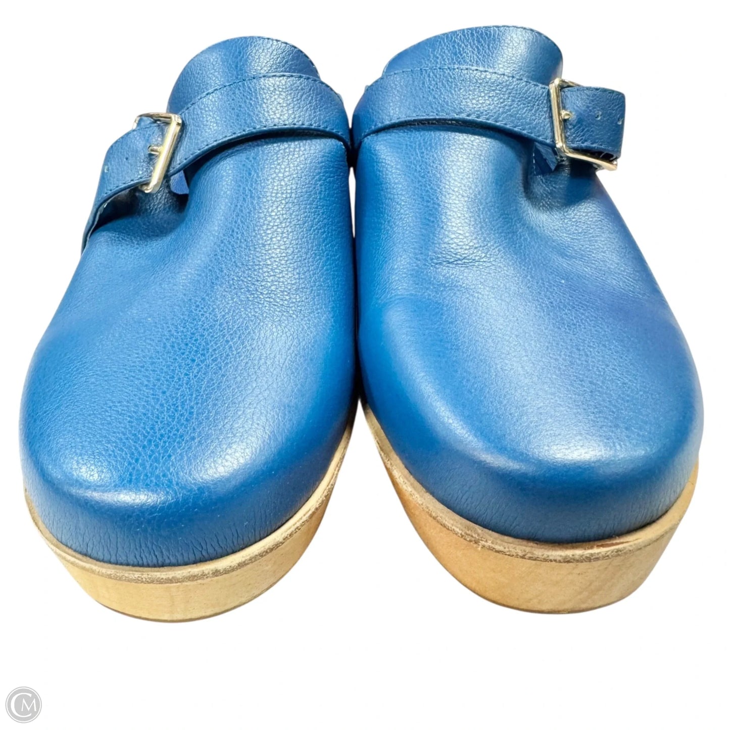 Shoes Flats By Charlotte Stone In Blue, Size: 9