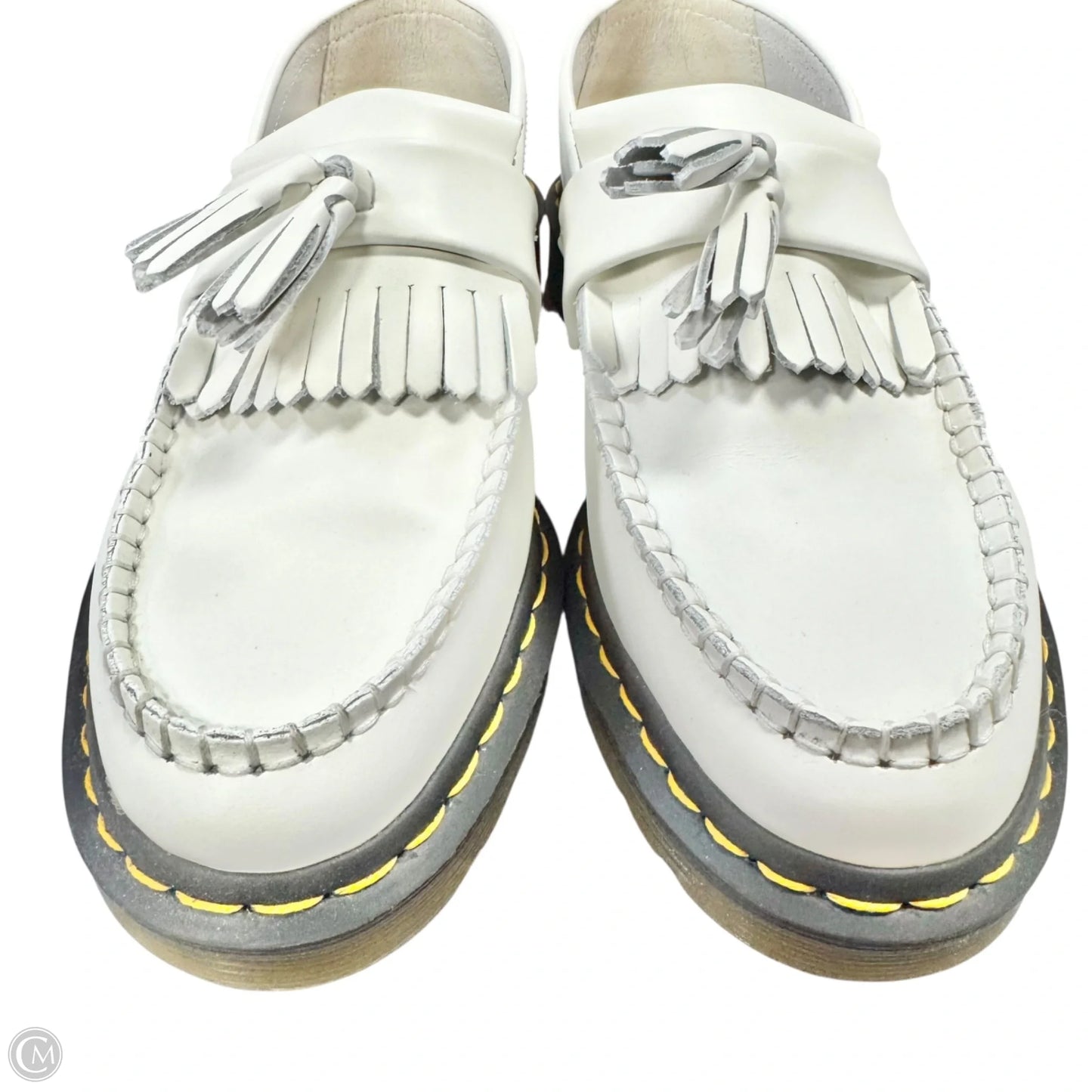Shoes Flats By Dr Martens In White, Size: 9