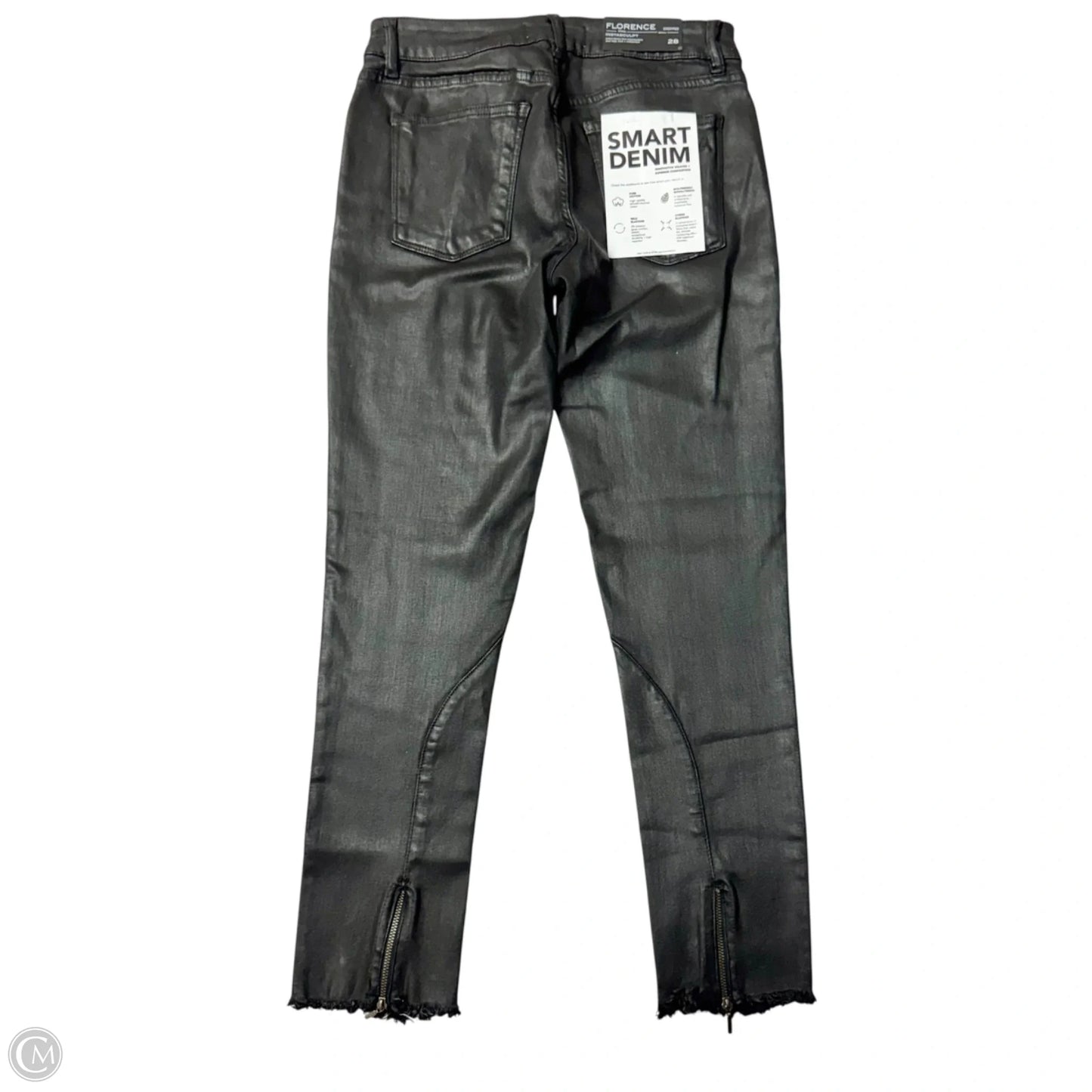 Jeans Cropped By Dl1961 In Black Denim, Size: 6