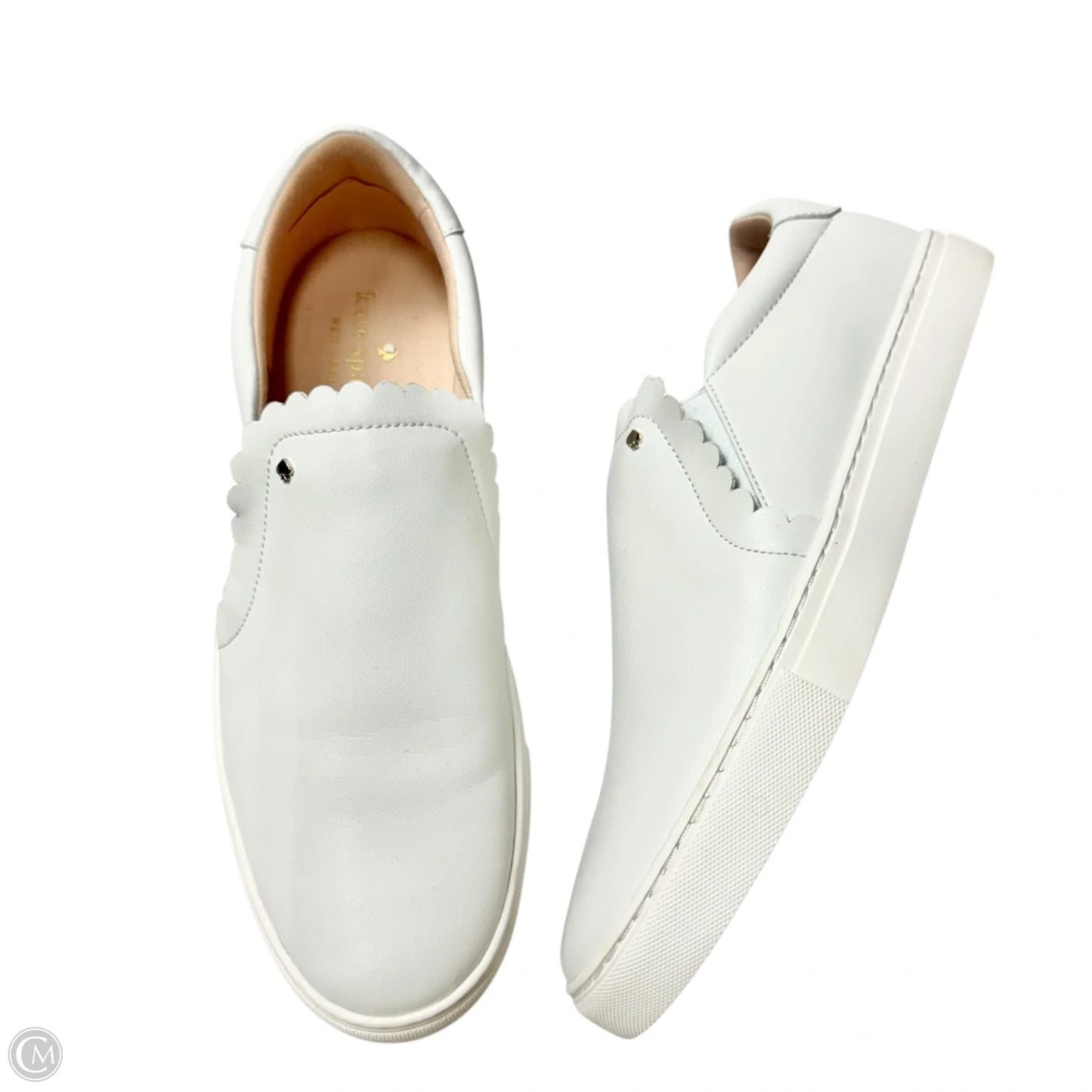 Shoes Designer By Kate Spade In White, Size: 10