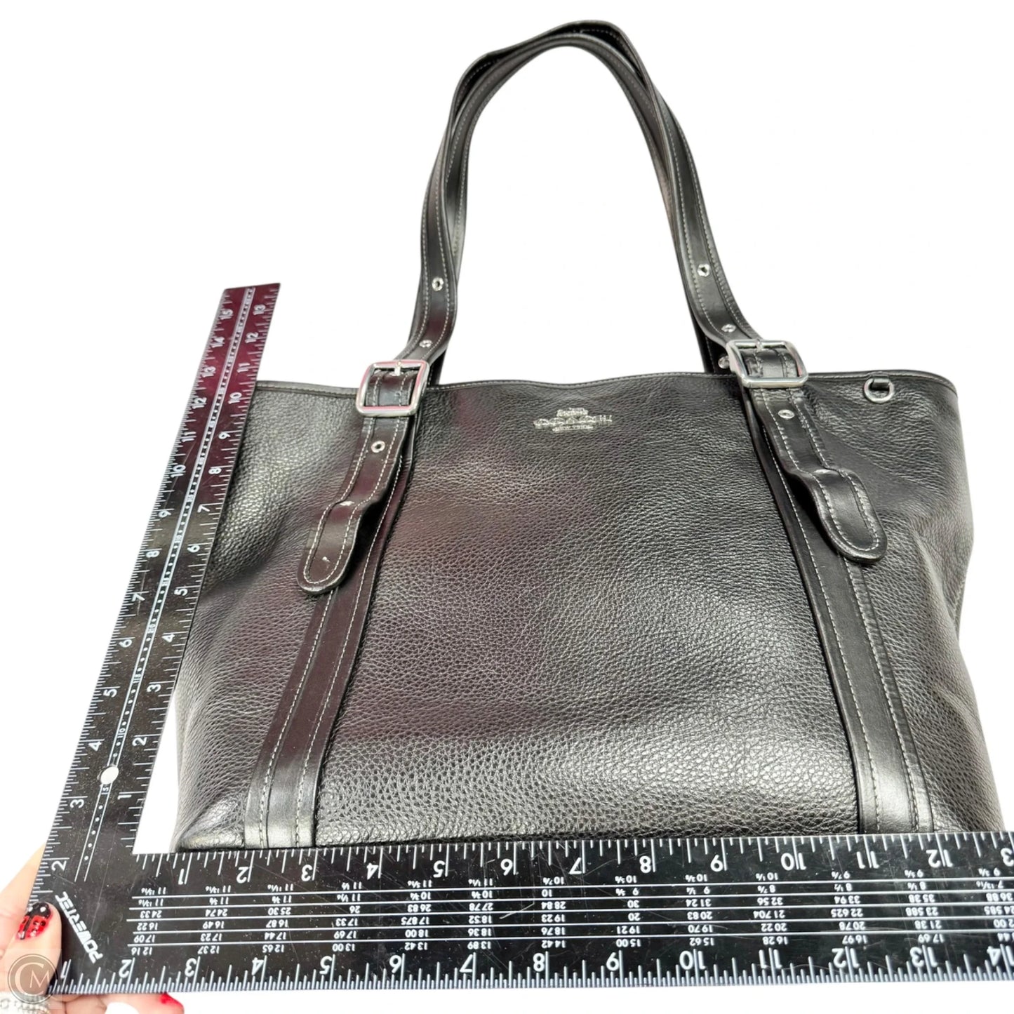Tote Designer By Coach, Size: Large
