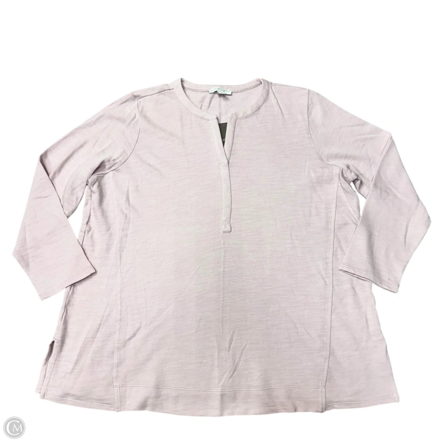 Top Long Sleeve By Pure Jill In Pink, Size: Xl