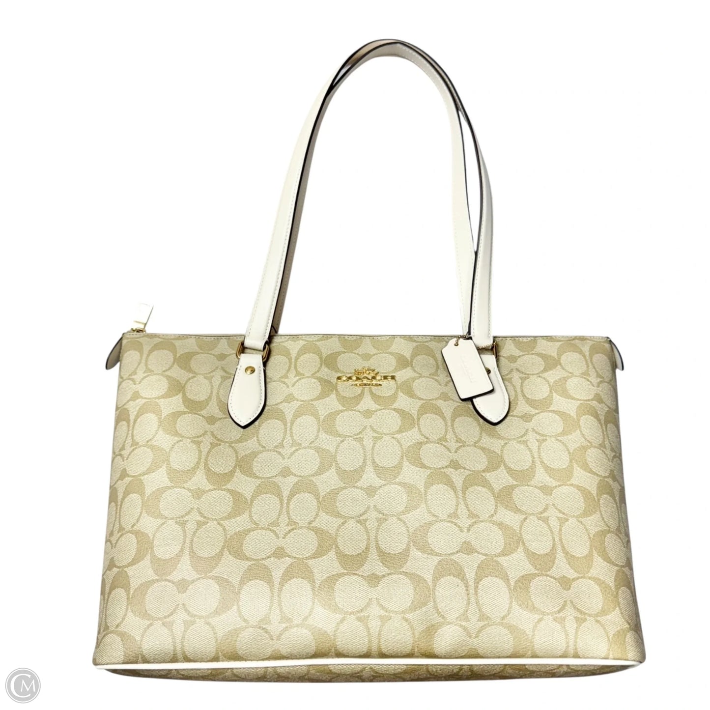 Tote Designer By Coach, Size: Medium