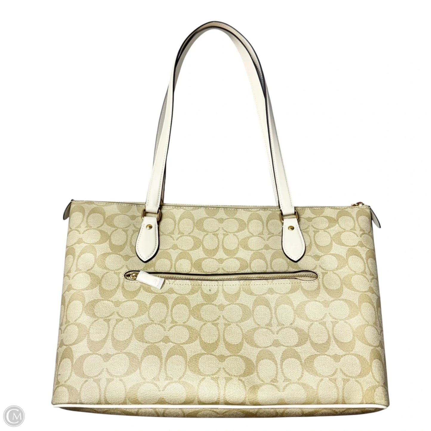 Tote Designer By Coach, Size: Medium