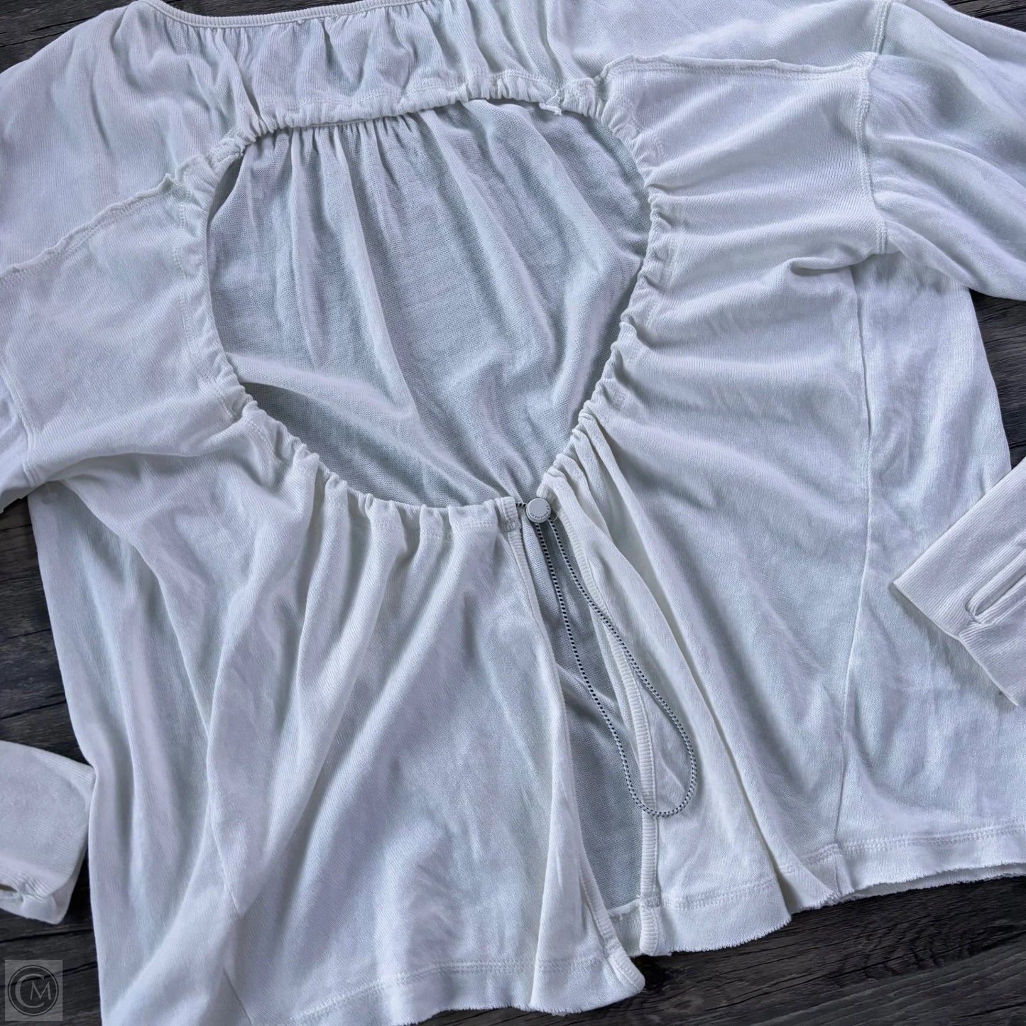 Top Long Sleeve By Free People In White, Size: M