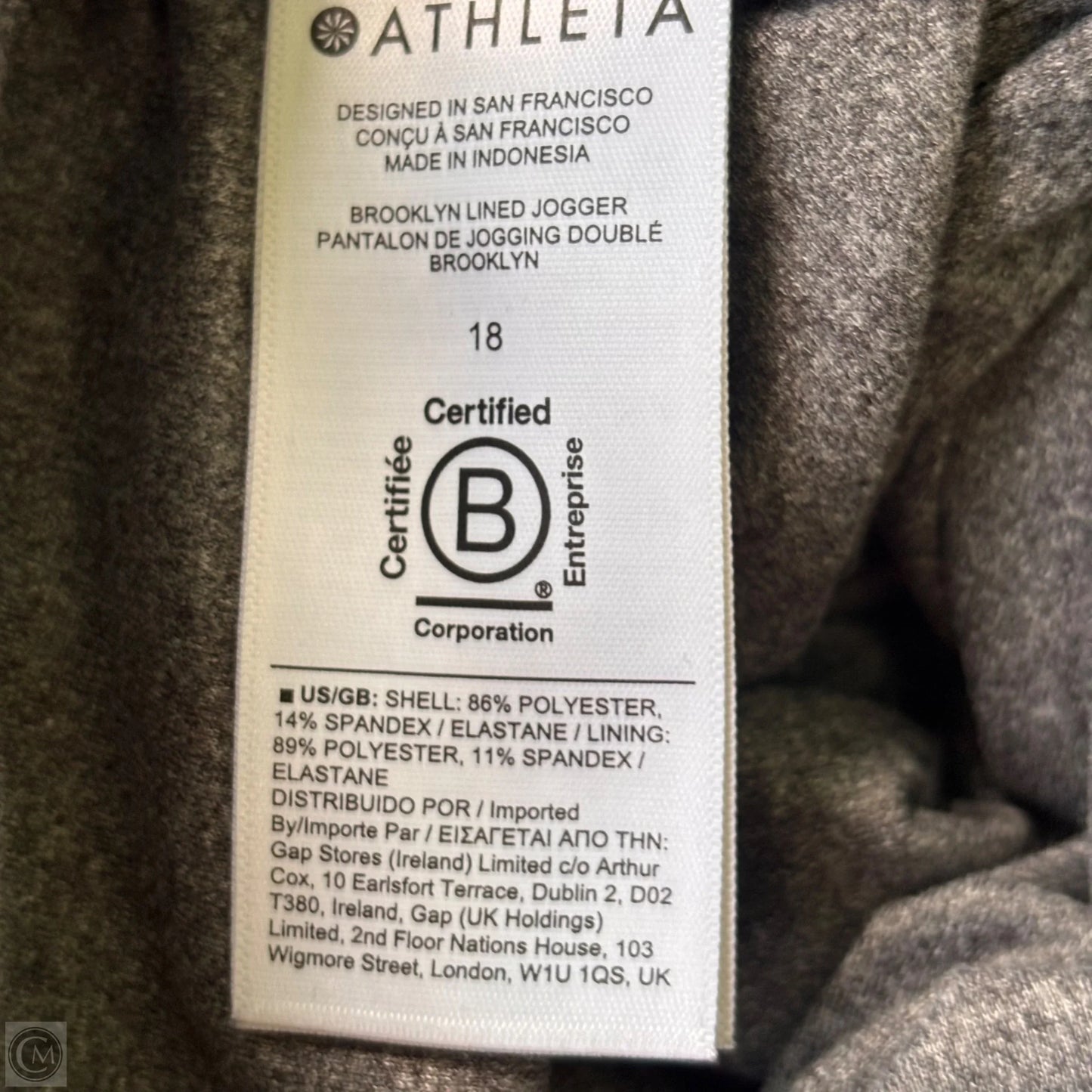 Athletic Pants By Athleta In Black, Size: 1x