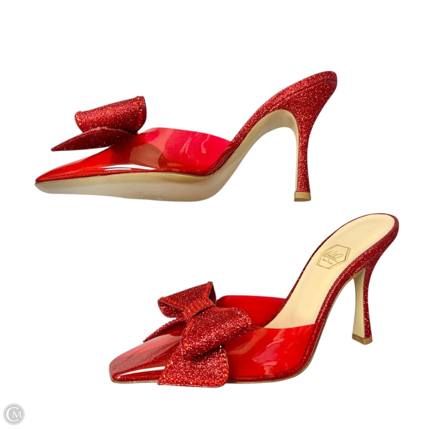 Shoes Designer By Nalebe by Amina Means In Red, Size: 6.5