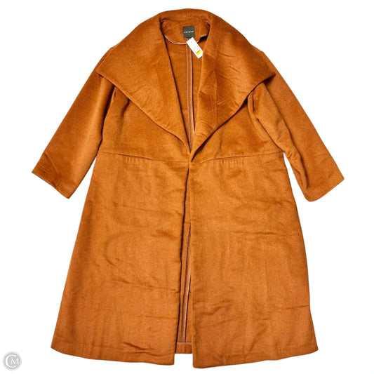 Coat Wool By Lane Bryant In Brown, Size: Xl