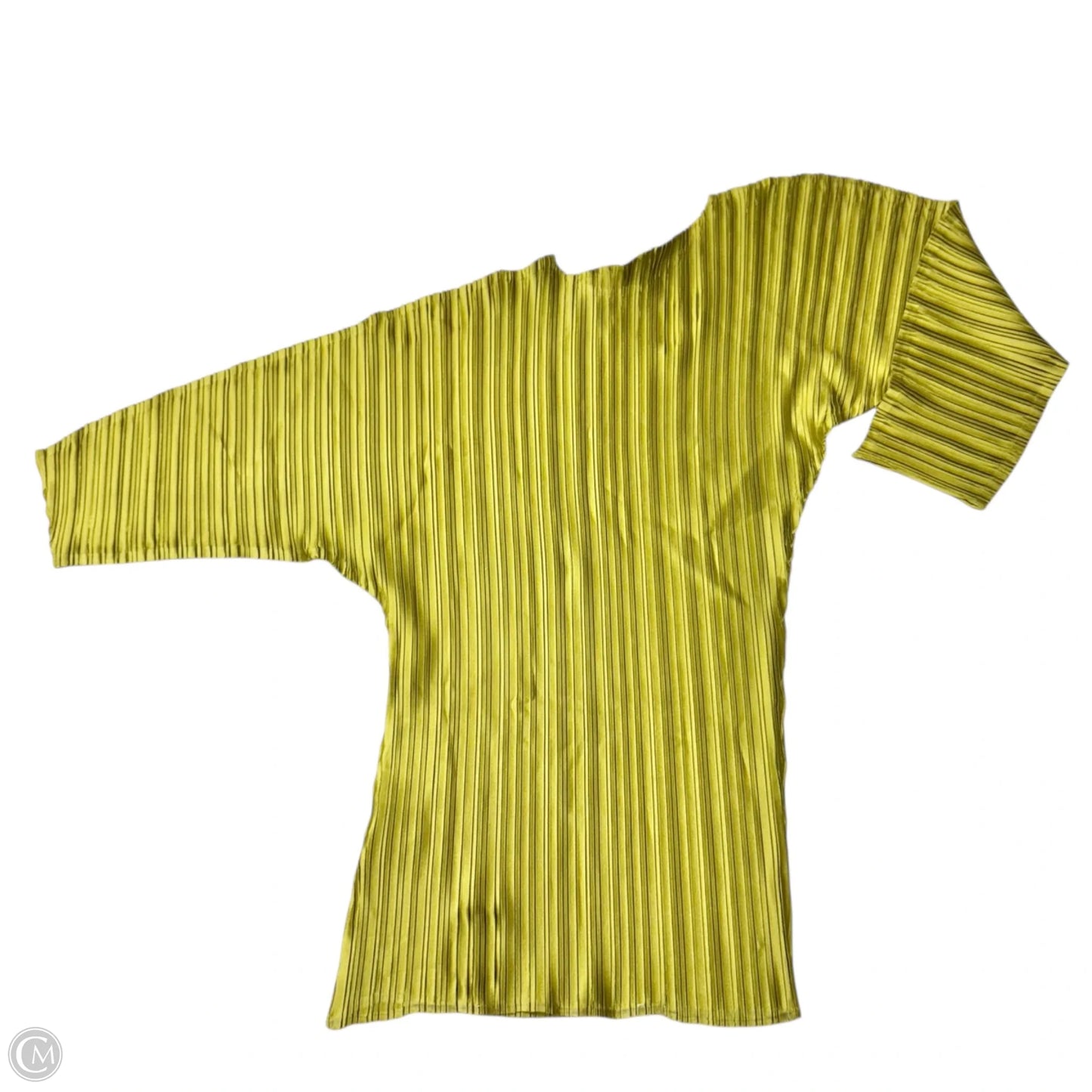 Top 3/4 Sleeve Designer By Lafayette 148 In Green, Size: Xs