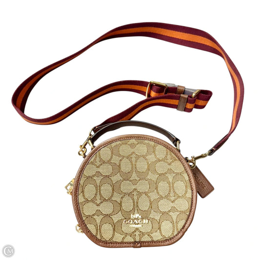Crossbody Designer By Coach, Size: Small