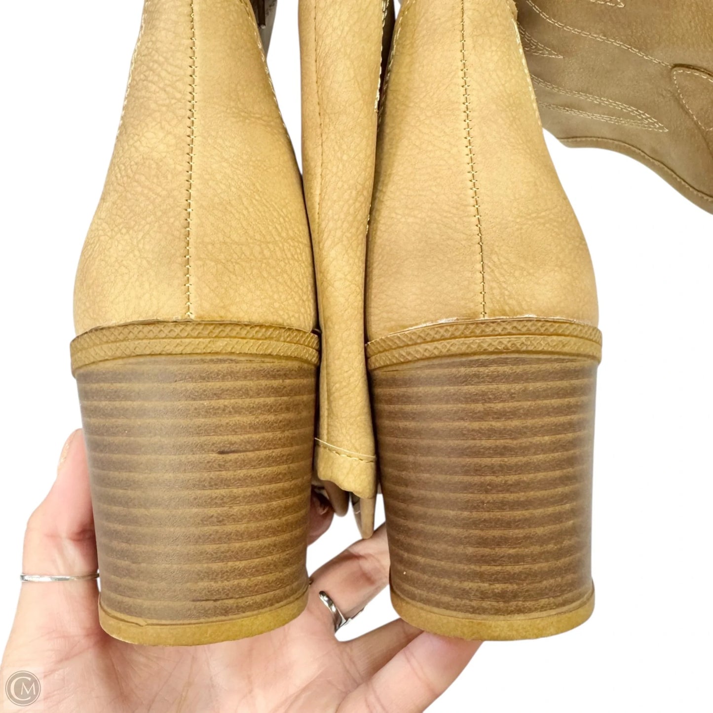 Boots Western By Dirty Laundry In Tan, Size: 9.5