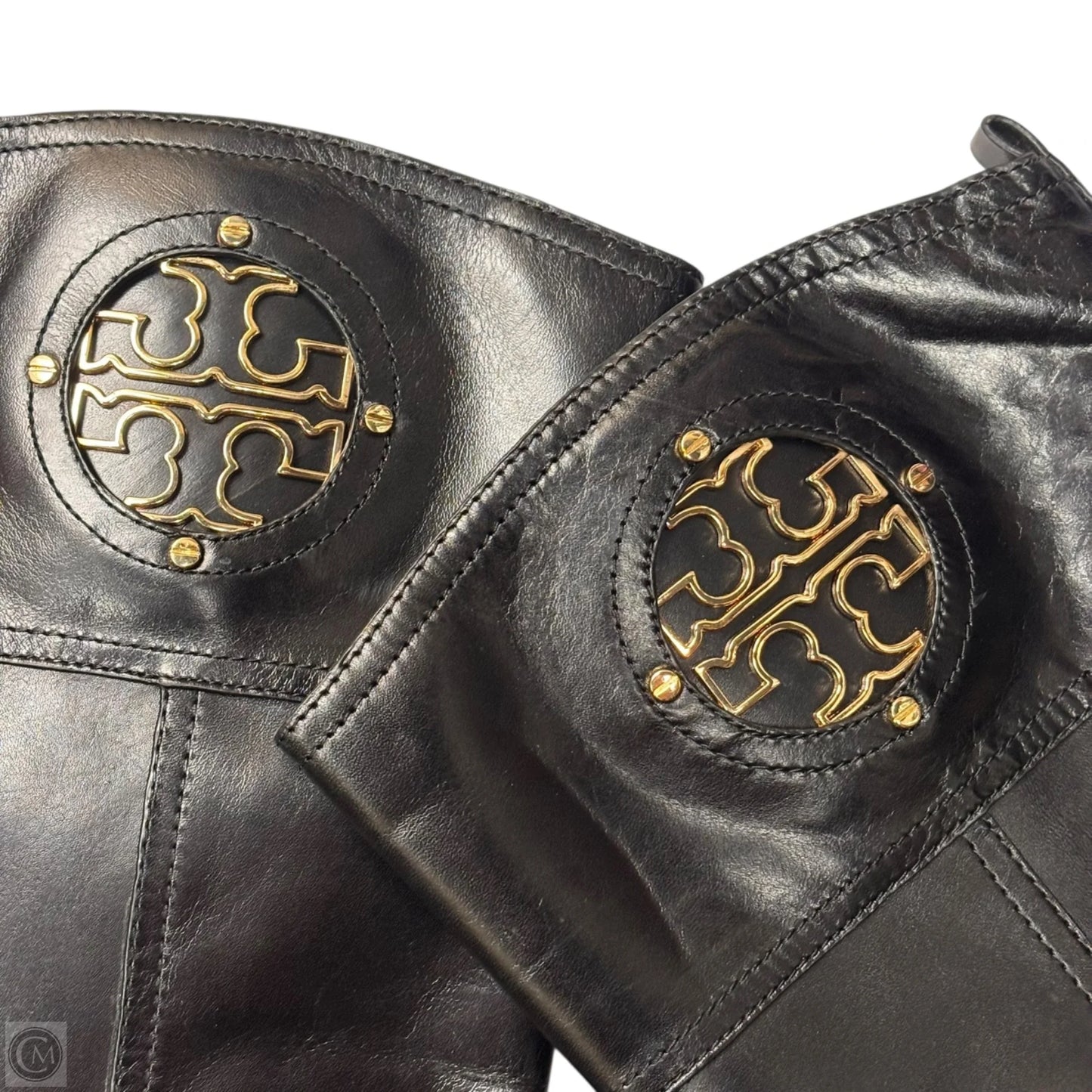 Boots Designer By Tory Burch In Black, Size: 9.5