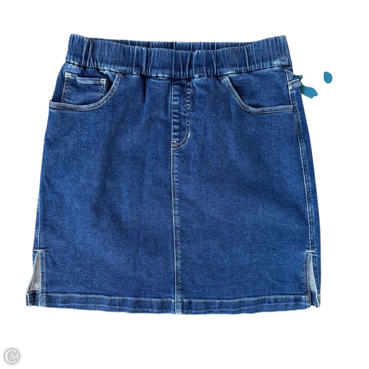 Skort By Jag In Blue Denim, Size: 10