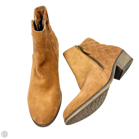 Boots Leather By White Mountain In Brown, Size: 10