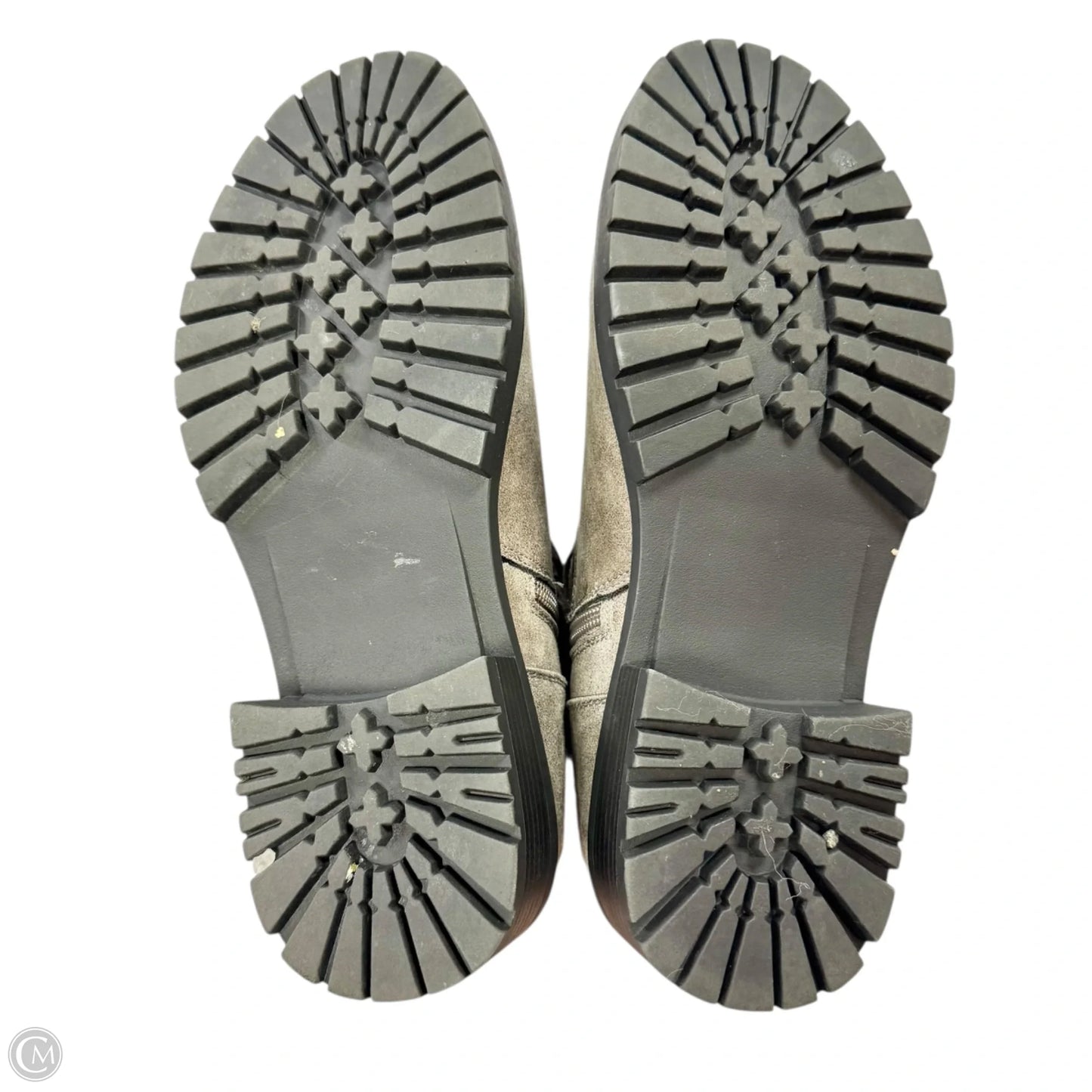 Boots Knee Flats By Torrid In Grey, Size: 10.5
