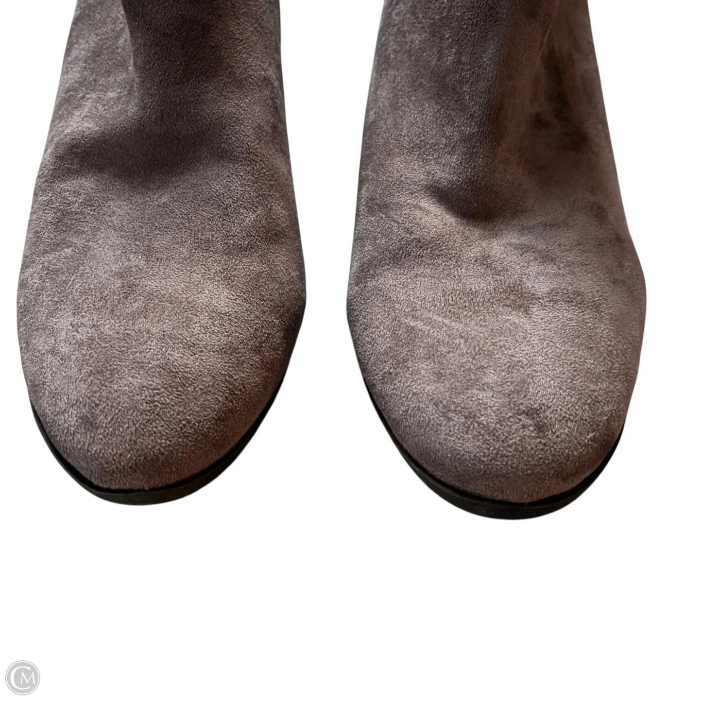 Boots Ankle Flats By Boc In Brown, Size: 10