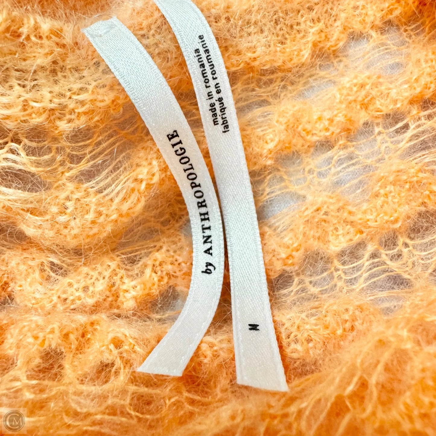 Sweater By Anthropologie In Orange, Size: M