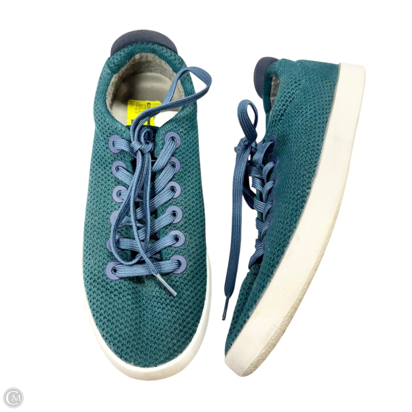 Shoes Athletic By Allbirds In Blue & Green, Size: 9.5
