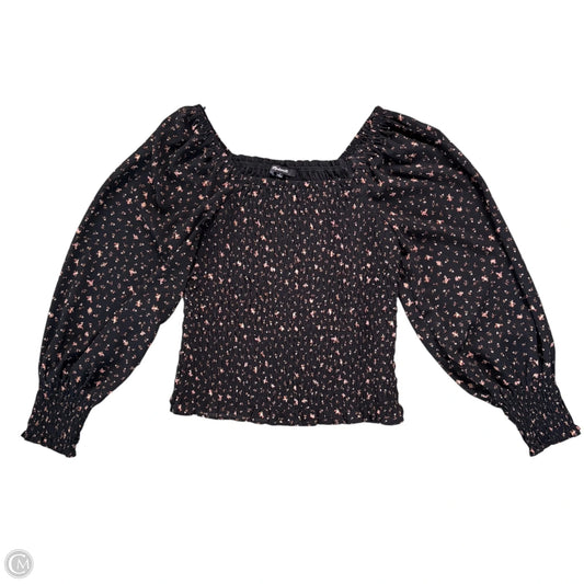 Top Long Sleeve By Madewell In Floral Print, Size: S