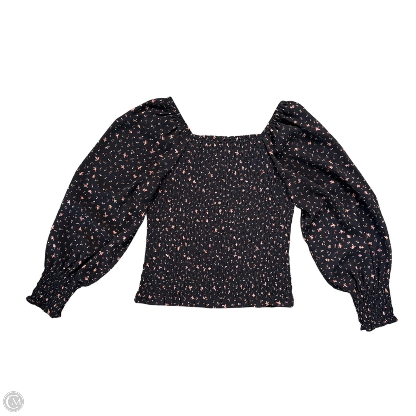 Top Long Sleeve By Madewell In Floral Print, Size: S