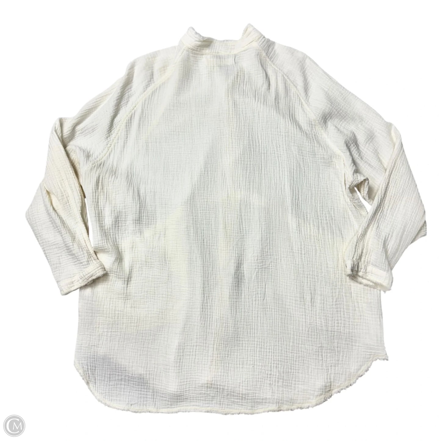 Tunic Long Sleeve By We The Free In Cream, Size: L