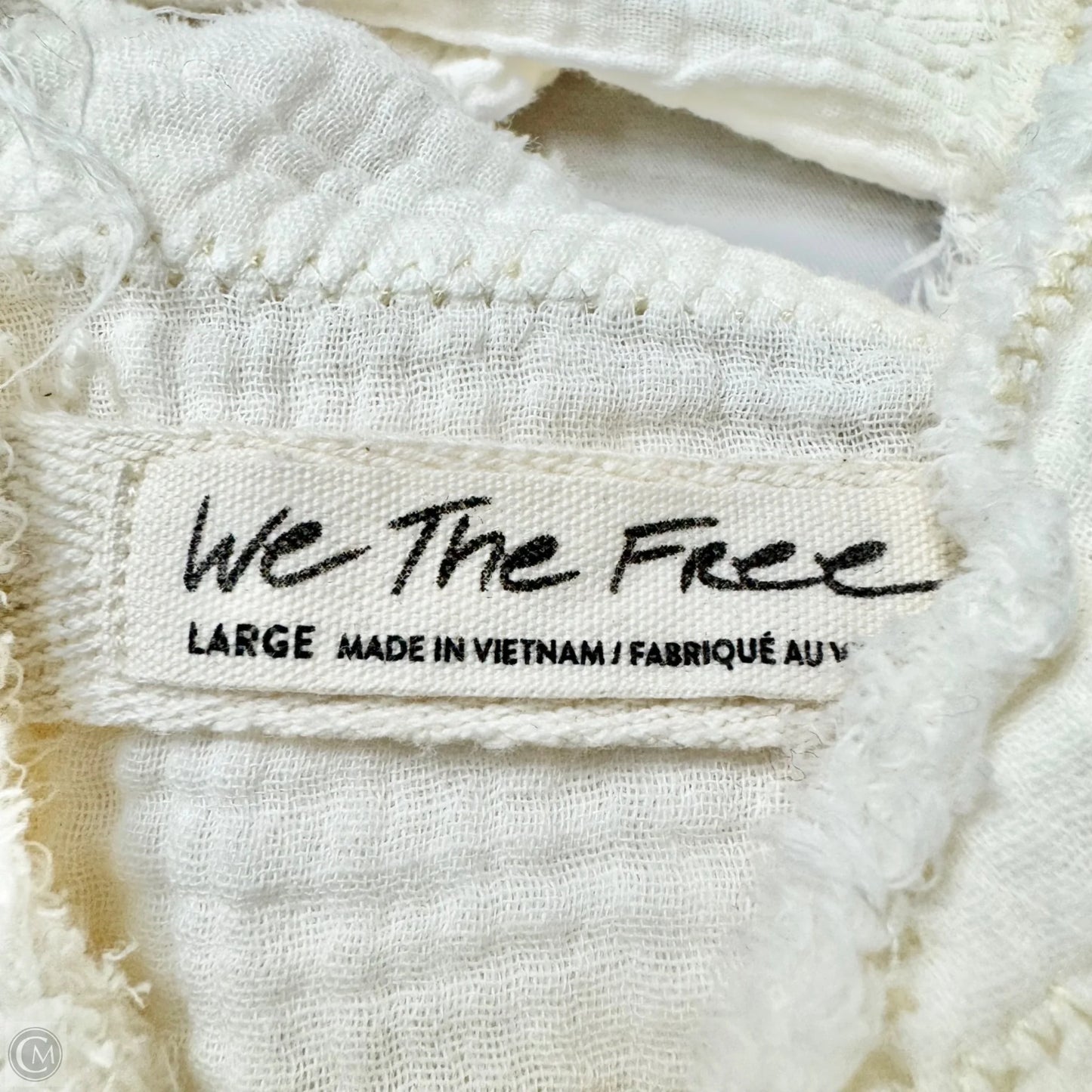 Tunic Long Sleeve By We The Free In Cream, Size: L