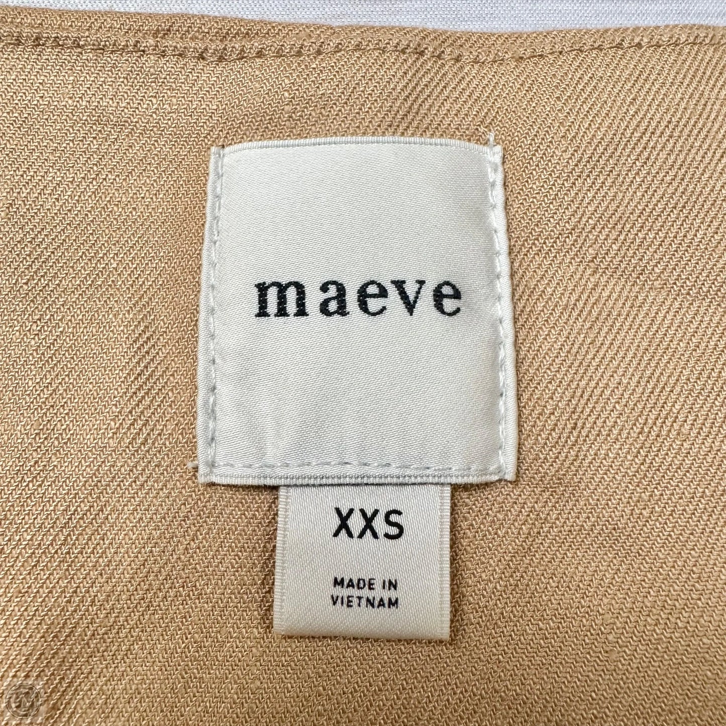 Vest Other By Maeve In Brown, Size: Xxs