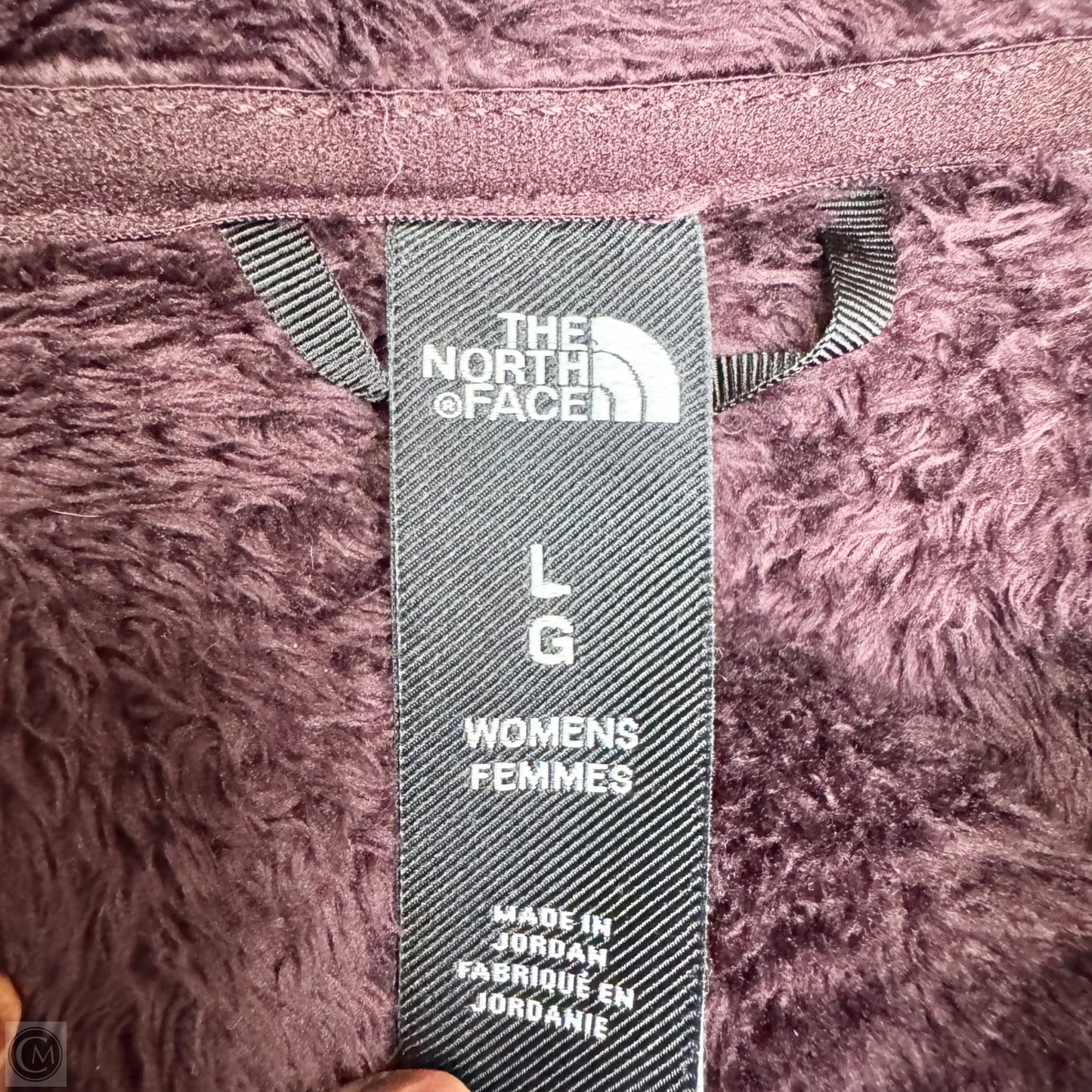 Jacket Faux Fur & Sherpa By The North Face In Purple, Size: L