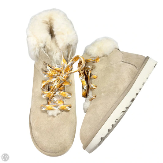 Boots Designer By Ugg In Tan, Size: 8