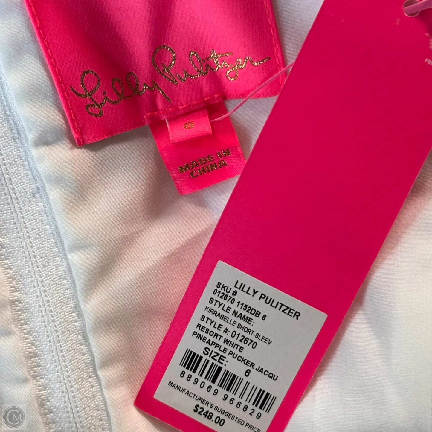 Jumpsuit Designer By Lilly Pulitzer In White, Size: S