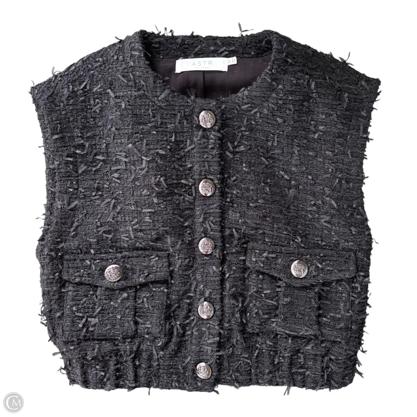 Vest Other By Astr The Label In Black, Size: Xs