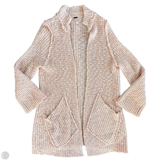Sweater Cardigan By Free People In Pink, Size: S