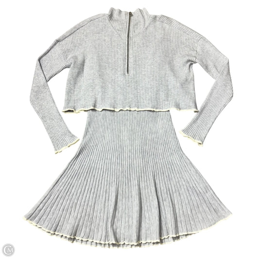 Dress Sweater By Daily Practice By Anthropologie In Grey, Size: M