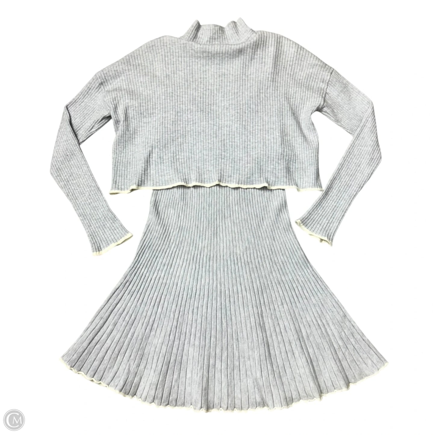 Dress Sweater By Daily Practice By Anthropologie In Grey, Size: M