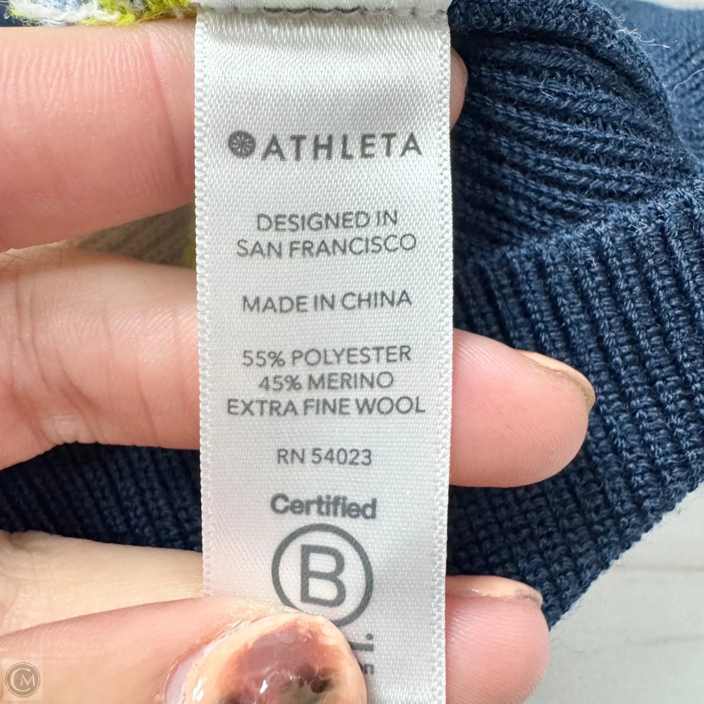 Sweater By Athleta In Navy, Size: S