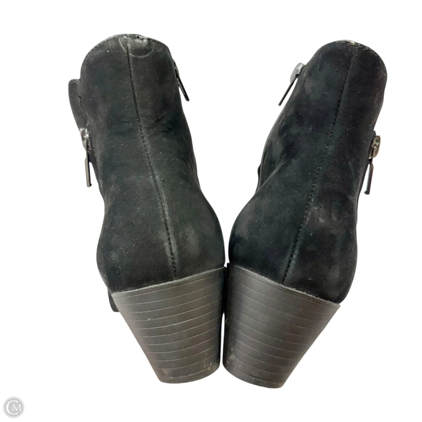 Boots Ankle Heels By Munro In Black, Size: 9