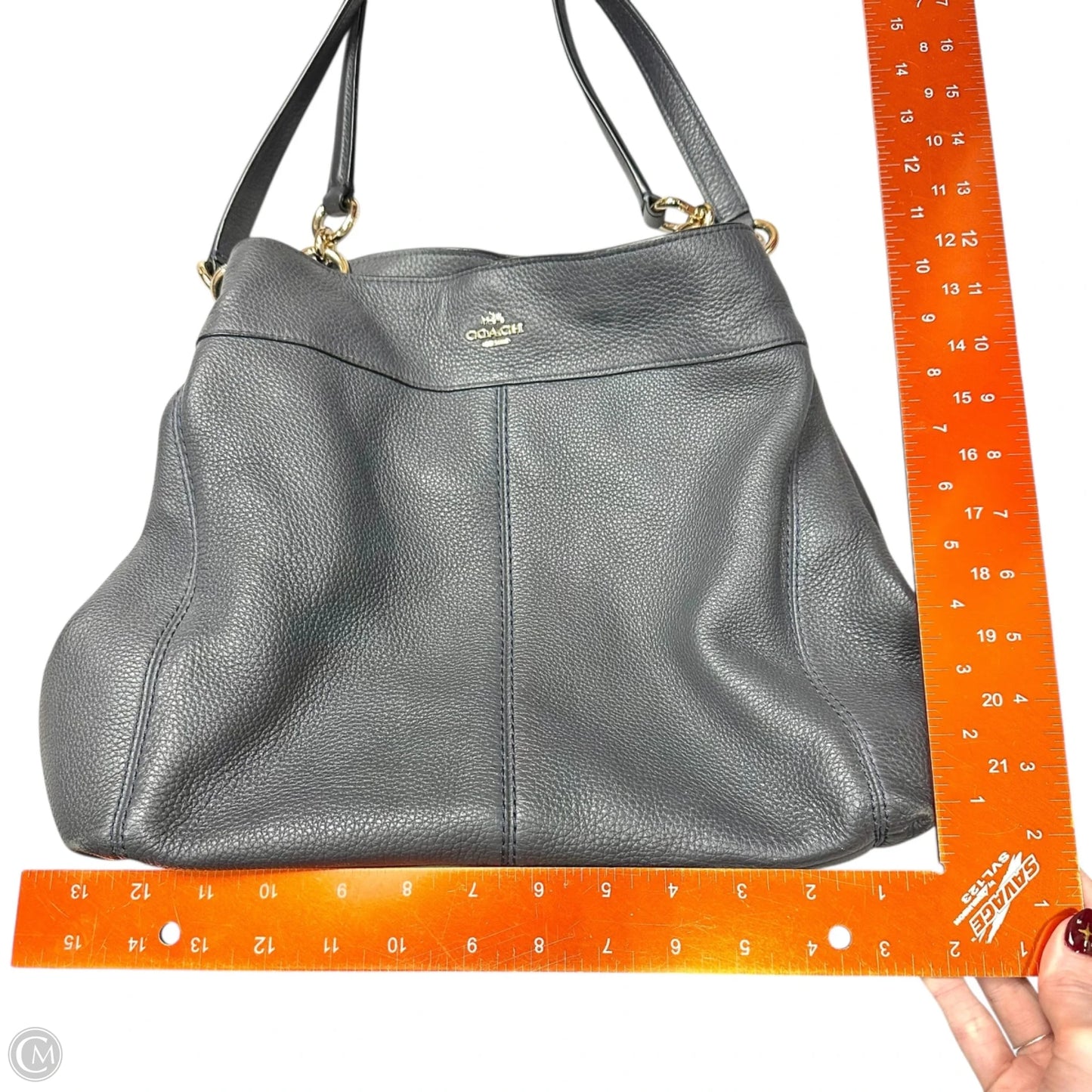 Handbag Designer By Coach, Size: Medium